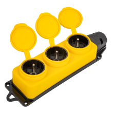 Waterproof Socket IP44 Schuko Power Socket Rubber Protection Poland