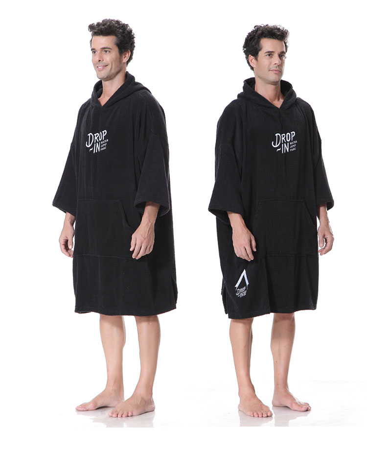 Cotton Terry Poncho