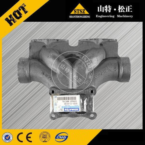 Centre de collecteur d&#39;échappement Komatsu 6151-11-5120 pour PC400-7