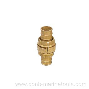 Factory supply types of brass fire hose couplings