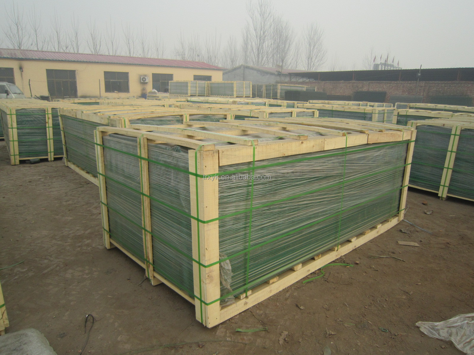 PVC welded wire mesh panel