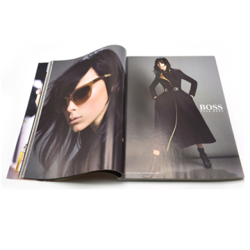Professional Custom People Fashion Magazine Printing