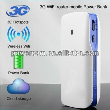 3G WiFi router mobile power bank
