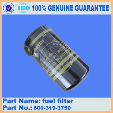 PC200-8 pc300-8 PC350-8 yakıt filtresi 600-319-3750