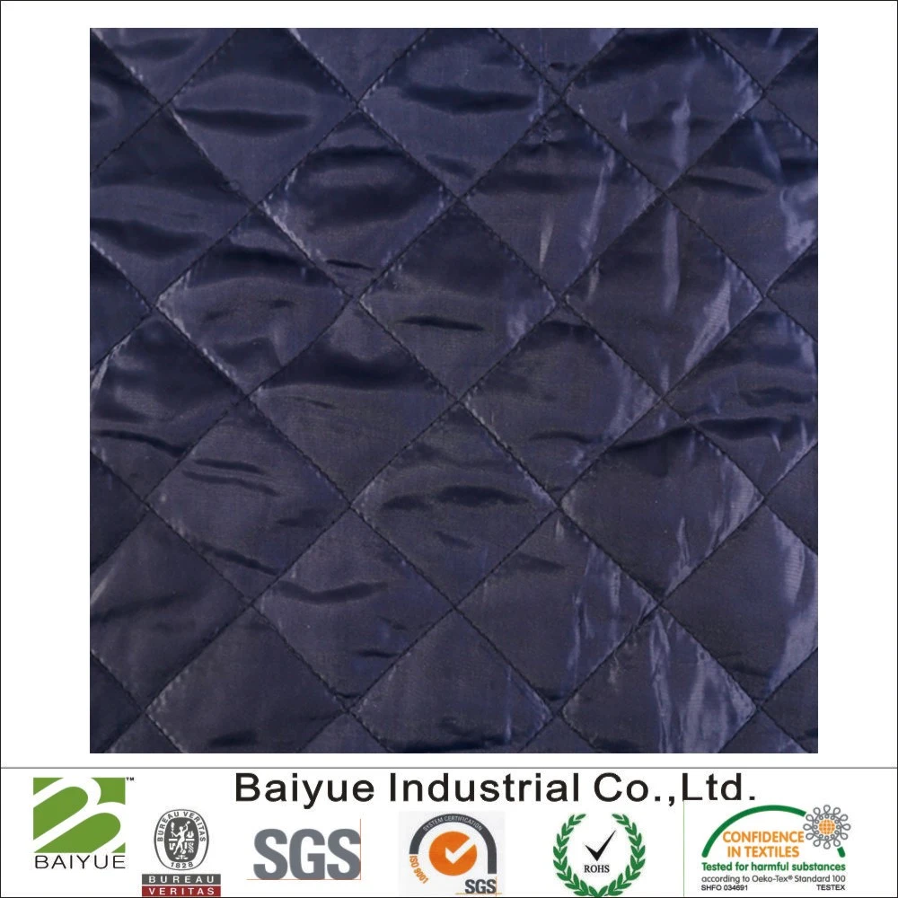 Quilted Fabric Polyester Wadding for Jacket / Coat