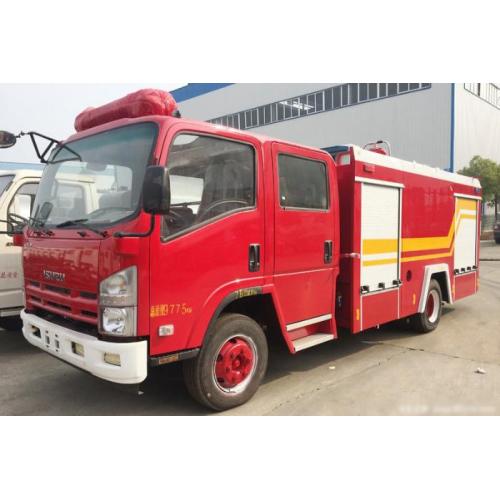 Isuzu 3ton water or foam fire truck