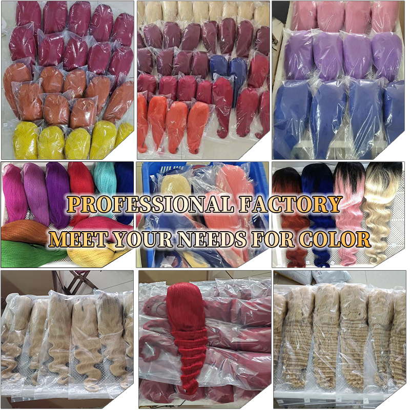2021 Li&Queen New Fashion hot sell Brazilian real 100% human remy virgin hair lace front straight ombre color Wigs