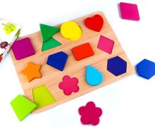 3D Wooden Montessori Puzzles: Preschool Educational Toys for Learning and Development