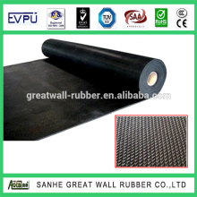 Best quality High Strength Braid Pattern Rubber Flooring mat 3mm x 1.22m x 25m Free Samples