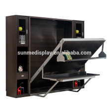 Best Indoor Furniture Applied Easily Operated Folding Wall Mounted Bed