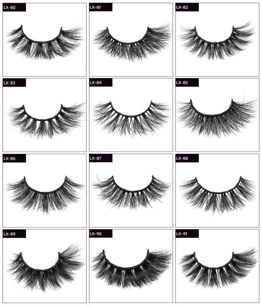 Eyelashes Vendor Mink Eyelashes Suppliers Natural 25MM 3D Mink Magnetic Eyelashes Vendor Customized Box