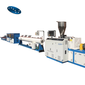 four cavity PVC pipe making extrusion machine line