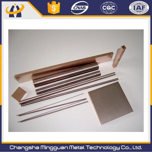 Factory OEM produce thread tungsten copper sticks for contact