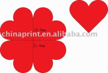 heart shape napkin