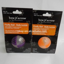 Diameter 6.5cm TPR pet flash ball