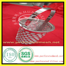 Stainless Steel Perforated Basket Filter