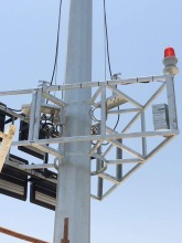 High Mast Light Pole 18M 20M Height