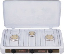 3 Burner Blue Flame Gas Cooker