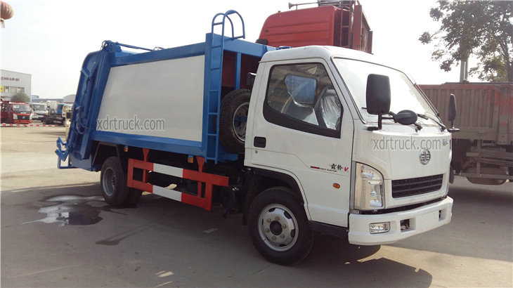 faw waste collection truck