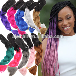 Cheap Price synthetic piece hair extension