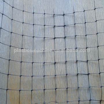 Plastic oriented netting machine