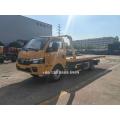 Dongfeng 2 ton truk trailer flatbed trailer