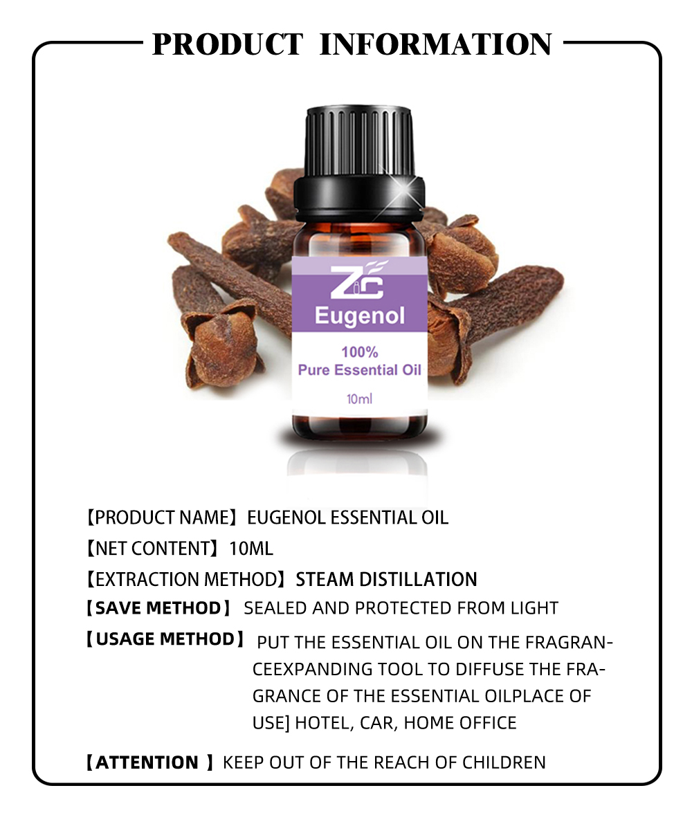 Altamente qualidade Eugenol Clove Oil metil eugenol