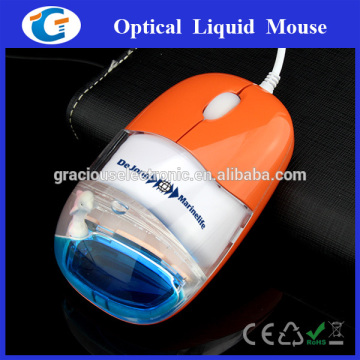 unique promotional gifts wired mini liquid mouse