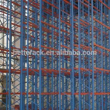 Adjustable warehouse pallet stacking racks & shelves