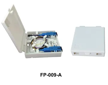 2 Sc Simplex 2 Fibers Indoor Fiber Optic Face Plate Wall Socket