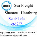 Shantou Port LCL consolidamento ad Amburgo