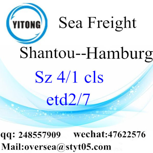 Consolidação de LCL Shantou Porto de Hamburgo