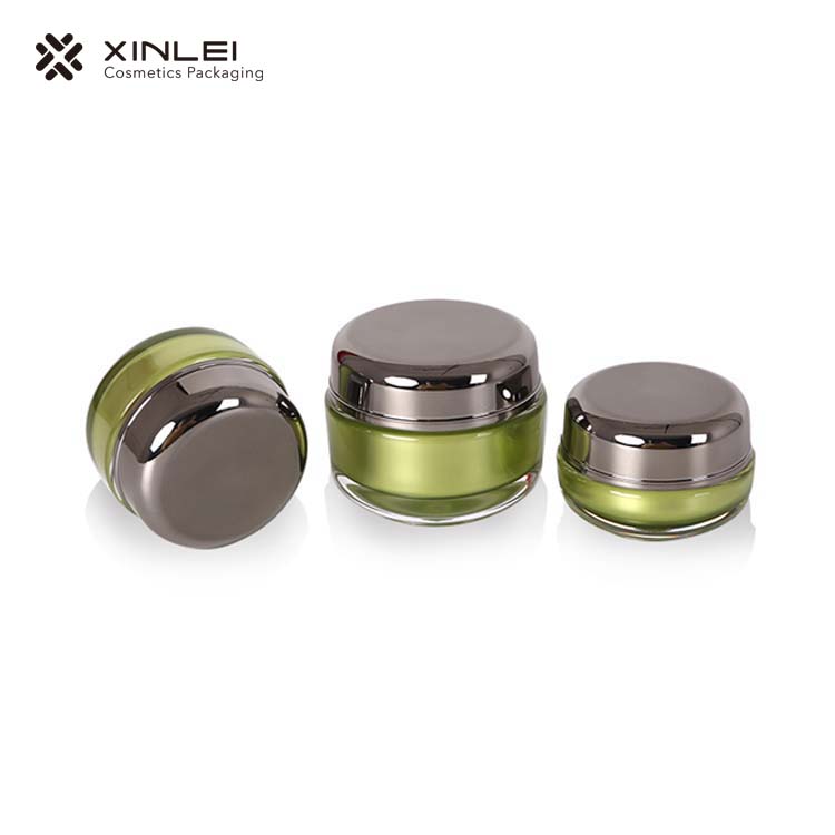 Classic Round Shape cosmetic Acrylic Packaging