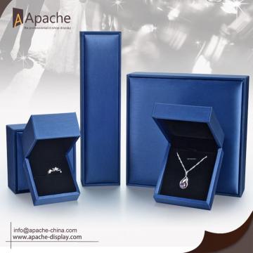 Brush Pu Leather Jewelry Gift Box