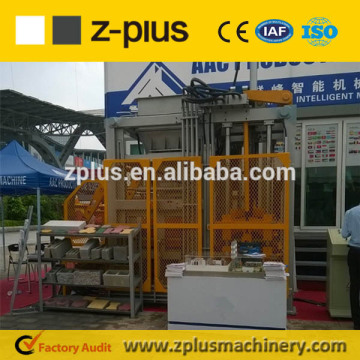 high vibration pressure QTY4-15 cement brick machine block making machinery