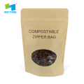 Kraft Paper Compostable Biodegradowalne torby z oknem