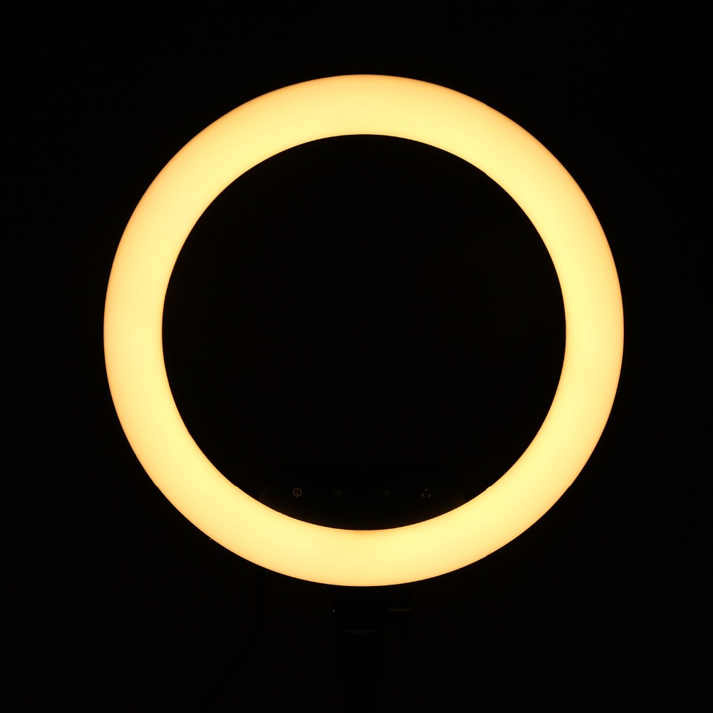 14inch 36cm Remote Touch LED Ring Light Camera Phone Photography Dimmable Ring Lamp With 2.1M  Stand