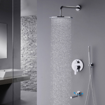 3-Function Concealed Shower Set Waterfall Bathroom Faucet