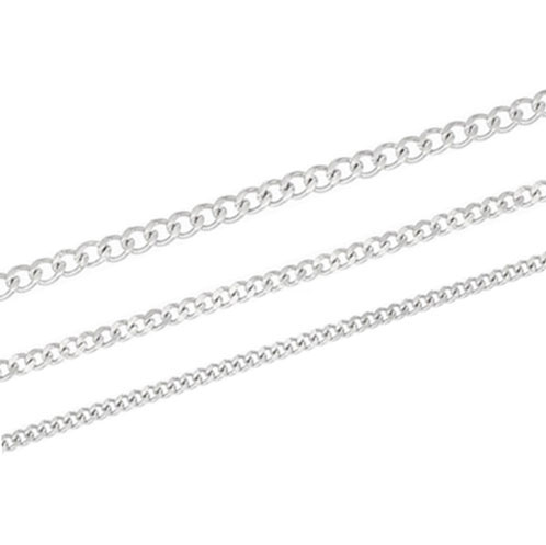 Yudan Custom Wholesale Stainless Steel Curb Chain Necklace