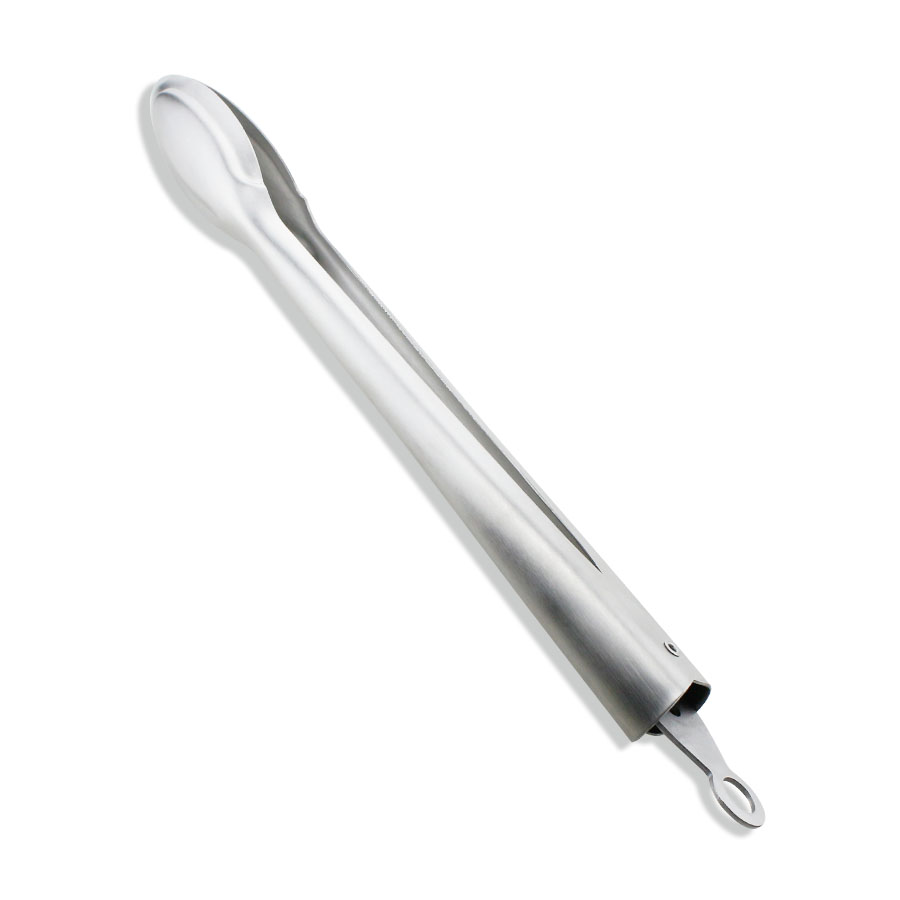 Stainless Steel Kitchen Salad Bread Food Tong