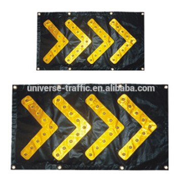 LED Flashing Warning Chevron / Safety Warning Chevron