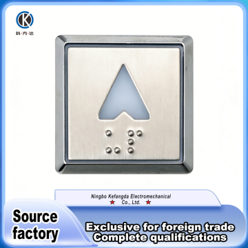 Plastic Frame Illuminated Button for Elevator Control