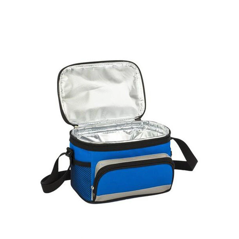 Hot Selling Custom Logo Ice Bag Aluminium Foil Thermal Students Lunch Picnic Cooler Bag