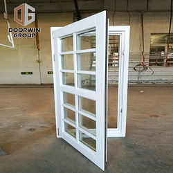 CE Standard Thermal Break Wood Color Tilt Turn Cheap Aluminum Windows