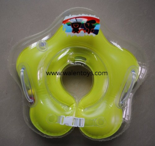 New Baby Aids Infant Swimming Neck Float Ring Safety Adjustable Inflatable