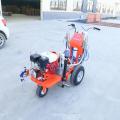 Double guns cold spraying road marking removal machine