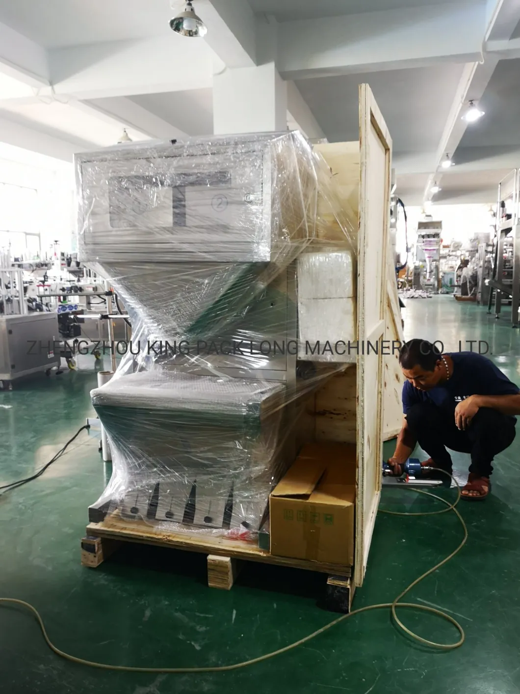 Semiautomatic Rice Filling Machine 50-5000g with Elevator Feeder Factory Directly Sell Price Filling Machine Labeling Machine Capping Machine Packing Machine