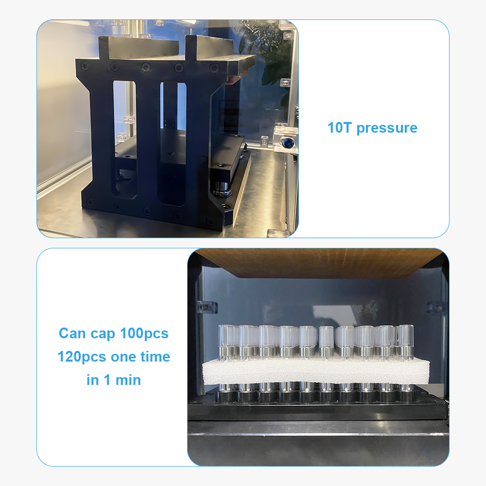 Máquina de tampa de cartucho automático Auto Cartridge Capping Machine
