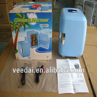 6L Colored Small Icebox/Office Home Dormitory Mini Fridge/Portable Refrigerator