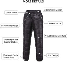 Winter Warm Utility Down Pants